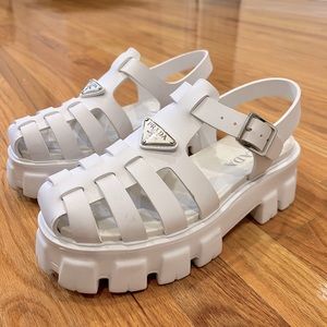 Prada rubber sandals
